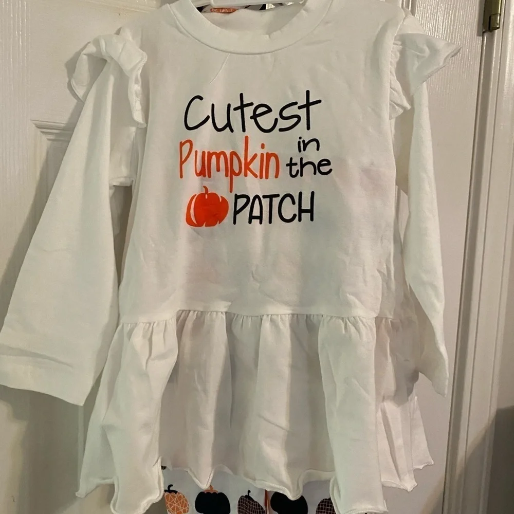 New Cutest Pumpkin in the Patch‎ Outfit & Headband